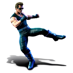 Shadow Kick Johnny Cage Png Mnn PNG Image