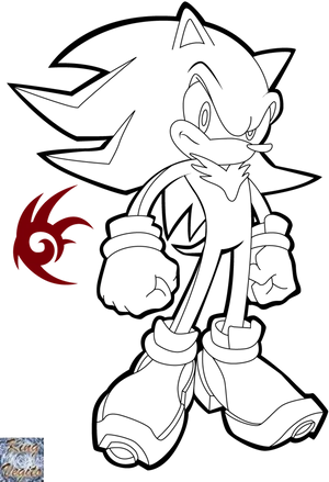 Shadow The Hedgehog Logo PNG Image