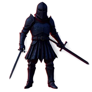 Shadowy Knight Figure Png Mra34 PNG Image