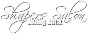 Shapers Salon Giving Back Logo PNG Image