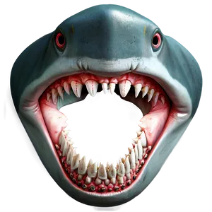 Shark Jaw Illustration Png Owf PNG Image