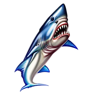 Shark Jaw Tattoo Design Png 06292024 PNG Image