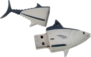 Shark Shaped U S B Flash Drive PNG Image