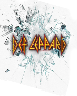 Shattered_ Glass_ Def_ Leppard_ Logo PNG Image