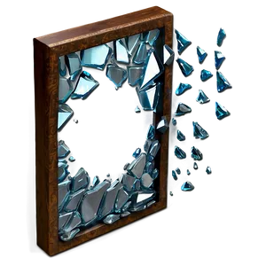 Shattered Looking Glass Png Hbb PNG Image