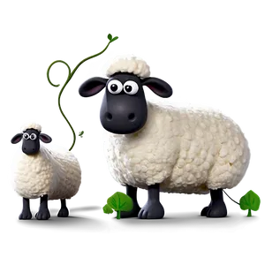 Shaun The Sheep Family Png Nbc50 PNG Image