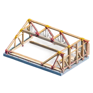 Shed Truss Blueprint Png 12 PNG Image