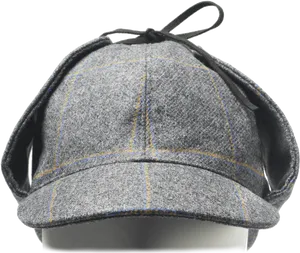 Sherlock Holmes Deerstalker Hat PNG Image