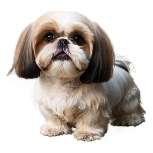 Shih Tzu In Park Png Gmi PNG Image