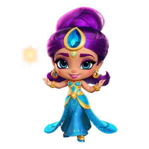 Shimmer And Shine Cartoon Characters Png Tro26 PNG Image