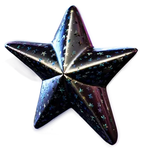 Shimmering Black Stars Png Fkk70 PNG Image