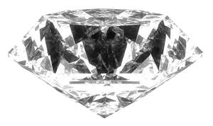 Shimmering Diamond Graphic PNG Image