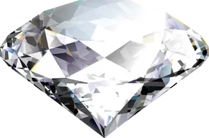 Shimmering Diamond Graphic PNG Image