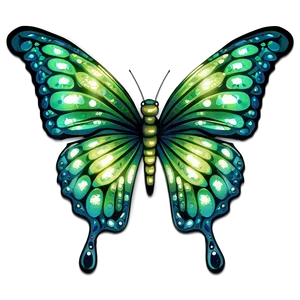 Shimmering Green Butterfly Png 41 PNG Image