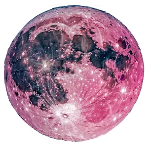 Shimmering Pink Moon Glow Png Eno48 PNG Image