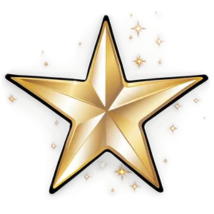 Shimmering Star Sparkle Png Gch97 PNG Image