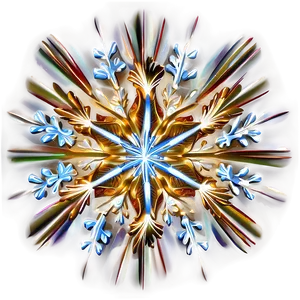 Shining Snowflake Png 06252024 PNG Image