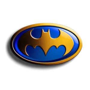 Shiny Batman Logo Png 05042024 PNG Image