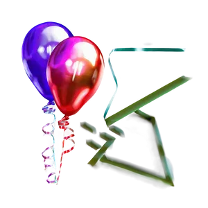 Shiny Birthday Balloon Png Cfr50 PNG Image