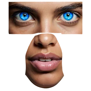 Shiny Blue Eyes Png Eul PNG Image