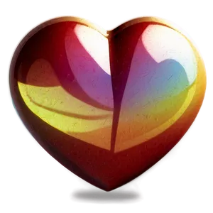 Shiny Cartoon Heart Png Tgh PNG Image