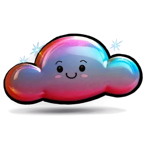 Shiny Cloud Cute Png Eyg PNG Image