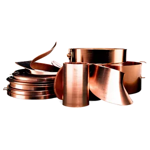 Shiny Copper Metal Scraps Png 95 PNG Image