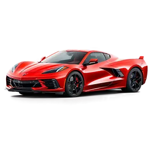 Shiny Corvette C8 Under The Sun Png Snl PNG Image