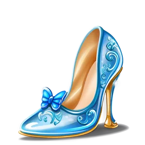 Shiny Glass Slipper Cinderella Png 37 PNG Image