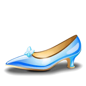 Shiny Glass Slipper Icon Png 72 PNG Image