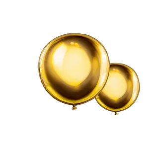 Shiny Gold Balloon Png Ygi94 PNG Image