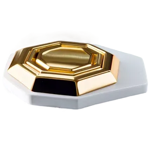 Shiny Gold Octagon Png Tog46 PNG Image