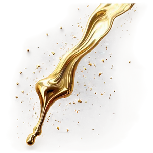 Shiny Gold Paint Splash Png 06282024 PNG Image