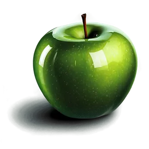Shiny Green Apple Png 05062024 PNG Image