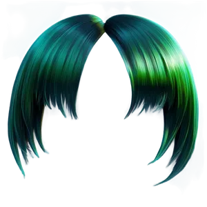 Shiny Green Hair Gloss Png 24 PNG Image