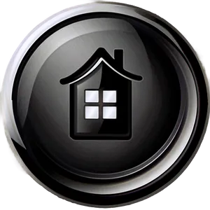 Shiny Home Button Png 06132024 PNG Image