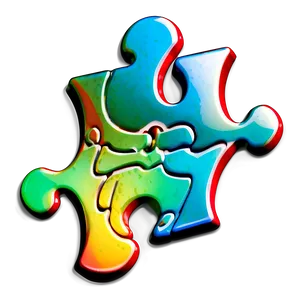 Shiny Jigsaw Piece Png Mcx6 PNG Image