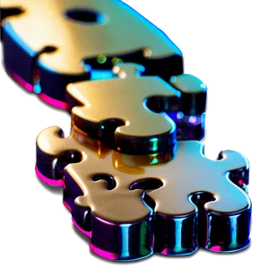 Shiny Jigsaw Piece Png Nap45 PNG Image