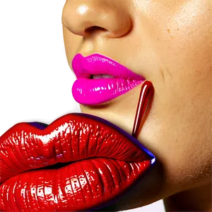 Shiny Kissy Lips Png Mel42 PNG Image