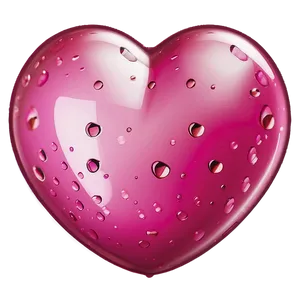 Shiny Pink Heart Emoji Png Per62 PNG Image