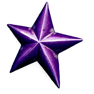 Shiny Purple Star Design Png Epn PNG Image