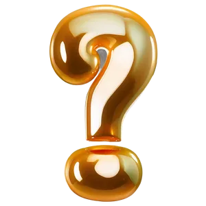 Shiny Question Mark Transparent Png Omg46 PNG Image