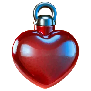 Shiny Red Heart Emoji Png Nwx69 PNG Image