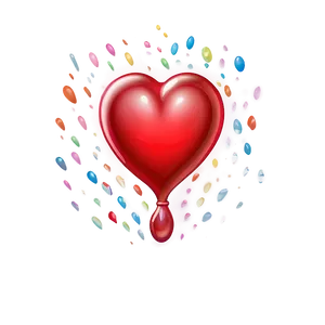 Shiny Red Heart Emoji Png Xbr31 PNG Image