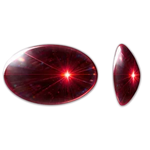 Shiny Red Lens Flare Png 06122024 PNG Image