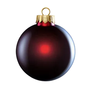 Shiny Red Ornament Png Rnv90 PNG Image