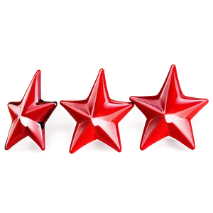 Shiny Red Star Png Ais56 PNG Image