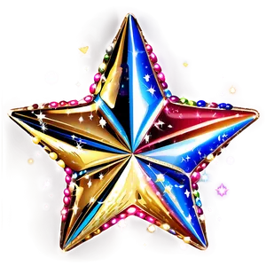 Shiny Sparkle Star Decoration Png Ucx59 PNG Image