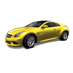 Shiny Yellow Car Clipart Png 77 PNG Image