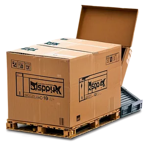 Shipping Box PNG Dak PNG
